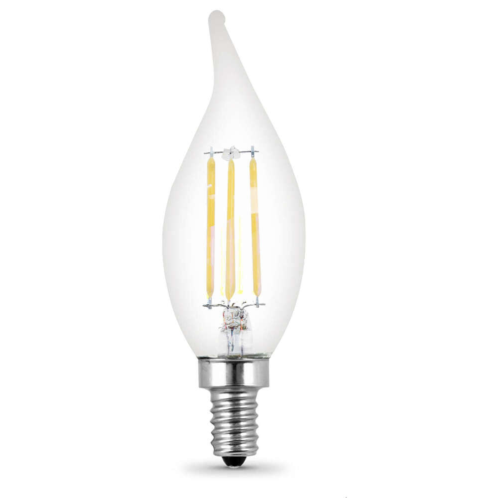 40W CA10 E12 Daylight Filament LED Bulb 4pk BPCFC40950CAFL4