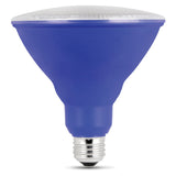 40W PAR38 Blue Reflector LED Bulb 1pk PAR38B10KLEDBX