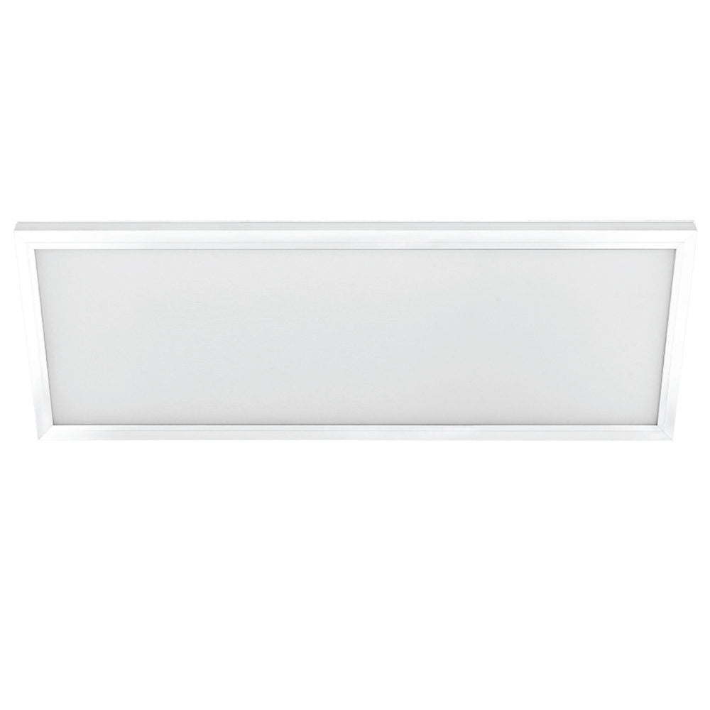 50W White Edgelit LED Flat Panel Light Fixture FP1X4/4WY/WH