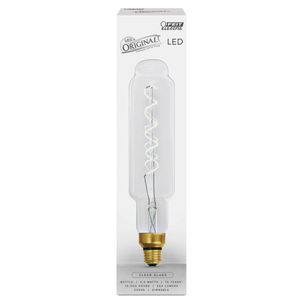 60W 2000K Dimmable Filament Bottle LED Bulb 1Pack VB/S/CL/820/FIL