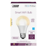 60W A19 Alexa Google LED Smart WiFi Bulb 1pk OM60/927CA/AG