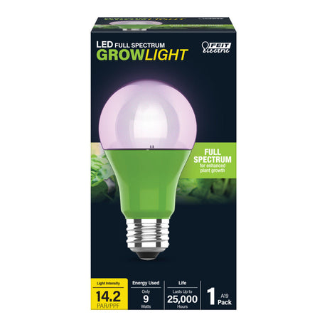 60W A19 Plant Grow Light LED Bulb- 1pk A19/GROWLEDG2BX