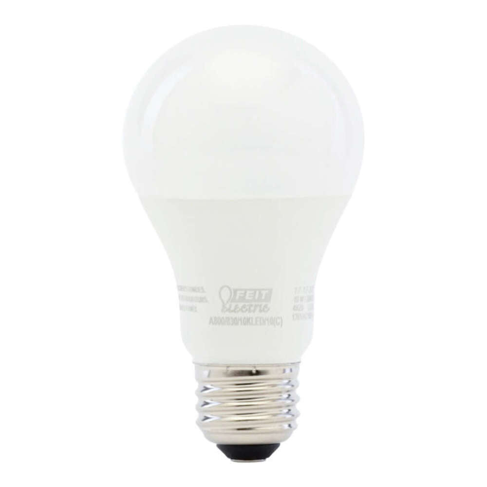 60W A19 Warm White Non-Dimmable LED Bulb 24pk A80083010KLDP24