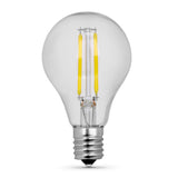 75W A15 E17 5000K Glass Filament LED Bulb 2pk BPA1575N850FIL2