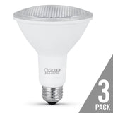 75W PAR30 3000K Reflector LED Bulbs 3pk PAR30L7510KLED3