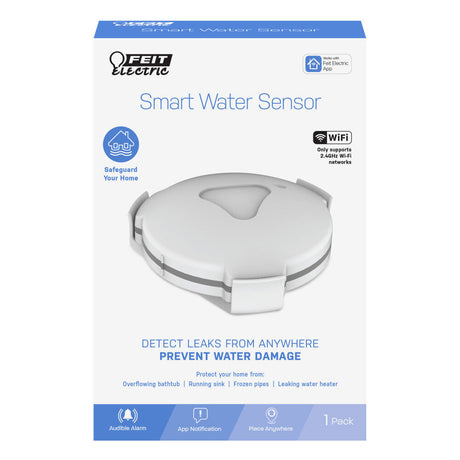 Battery Powered Smart WiFi Water Leak Sensor H2O/WIFI