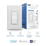 White 120V 150/450W Smart WiFi Dimmer DIM/WIFI