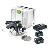 18V 5.2Ah Battery Powered Circular Track Saw Kit 576167