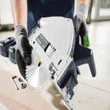 18V Battery Plunge Cut Cordless Track Saw Kit with Rail 577664