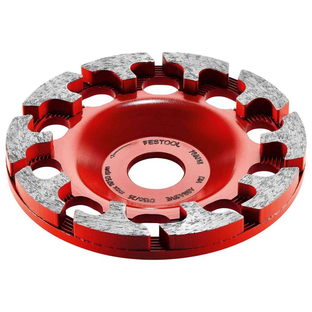 DIA ABRASIVE-D130 130 mm Red Diamond Disc 768018