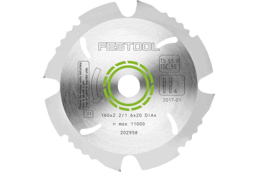 Diamond Saw Blade 160x2 2x20 202958