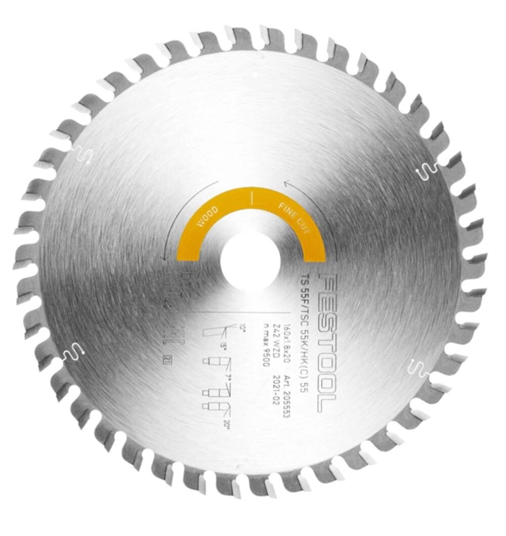 Saw Blade Fine Cut 42 Tooth for TSC 55 K 205561