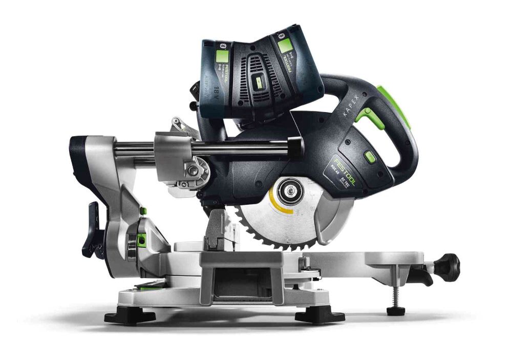 Festool Sliding Compound Miter Saw Cordless (Bare Tool) KSC 60 EB-Basic KAPEX