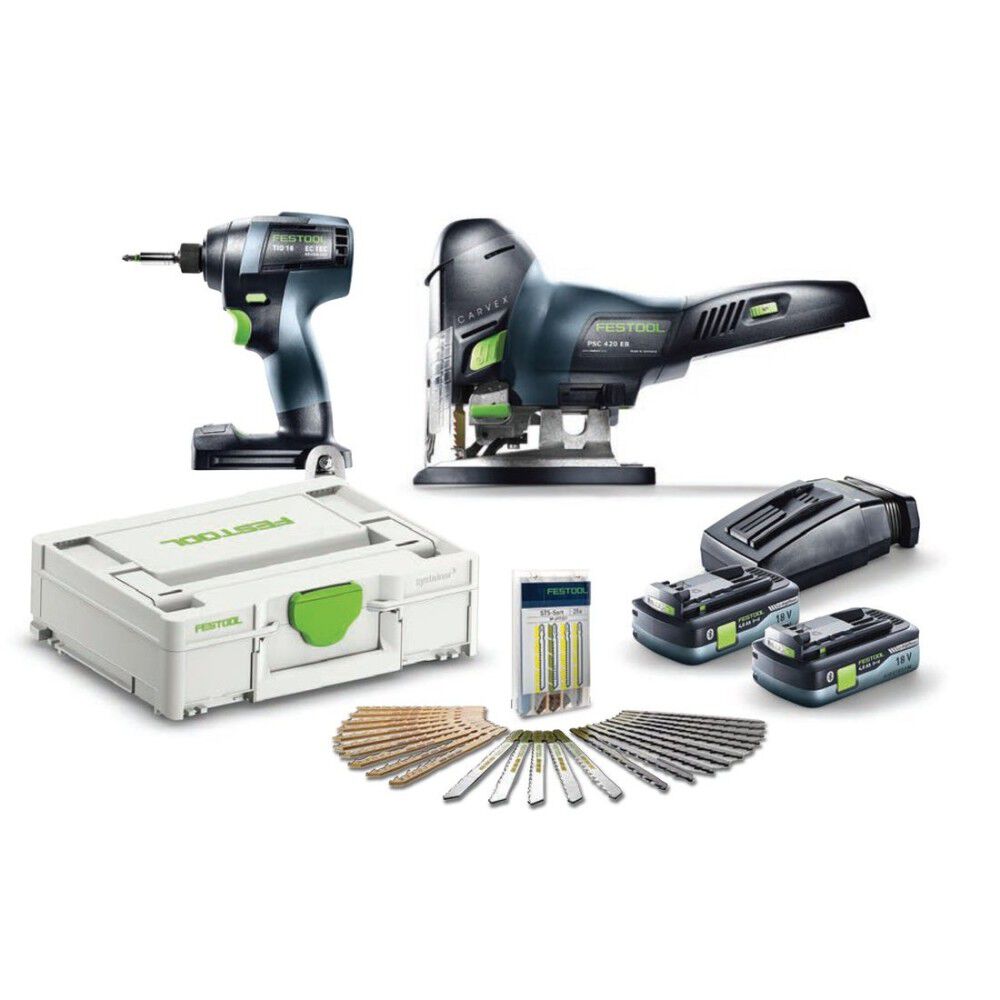 TID C/PSC B Cordless Combo Kit with Battery & Charger 577120