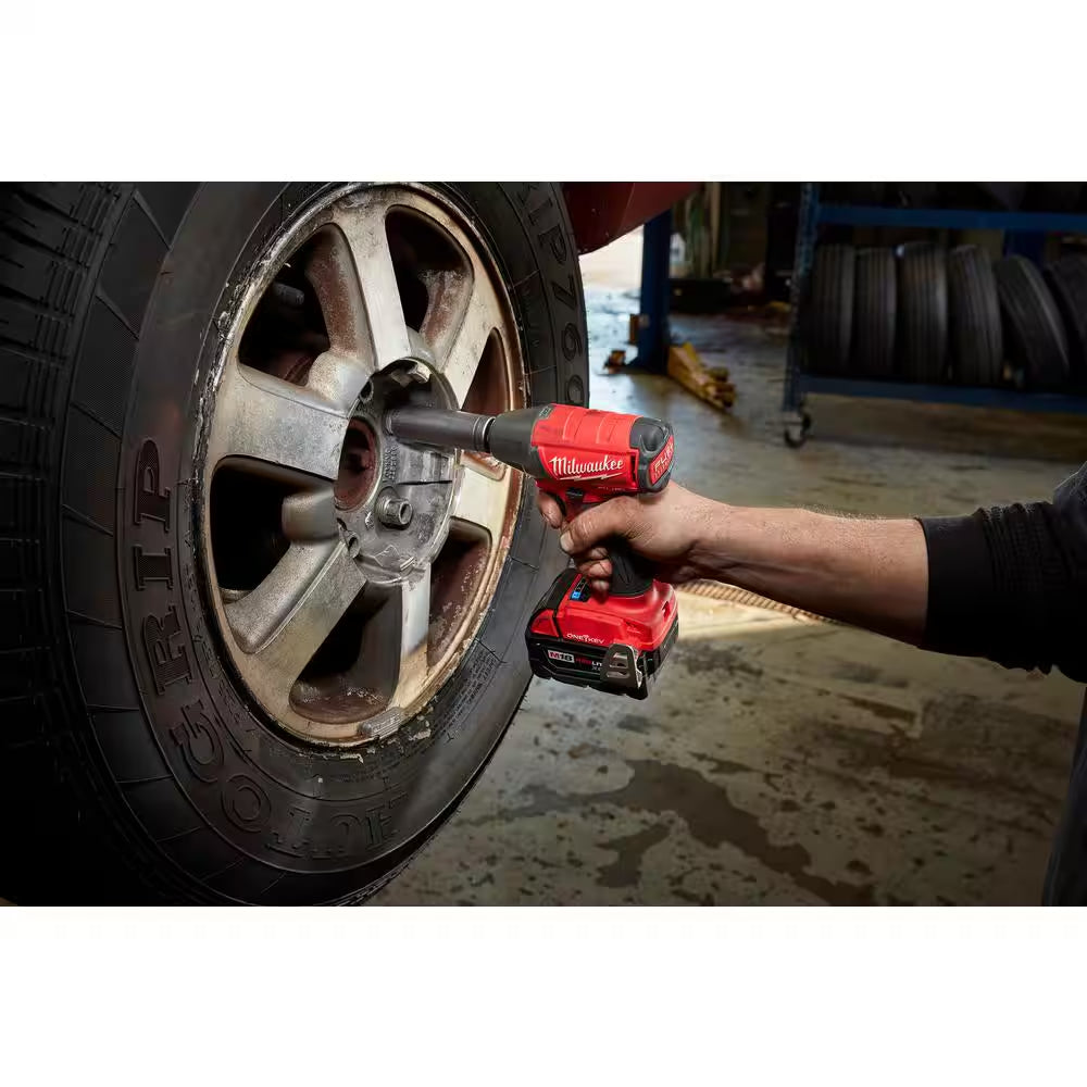 M18 FUEL ONE-KEY 18V Lithium-Ion Brushless Cordless 1/2 In. Impact Wrench W/ Pin Detent (Tool-Only)