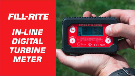 In-Line Digital Turbine Meter 2 to 35 GPM TT10AN