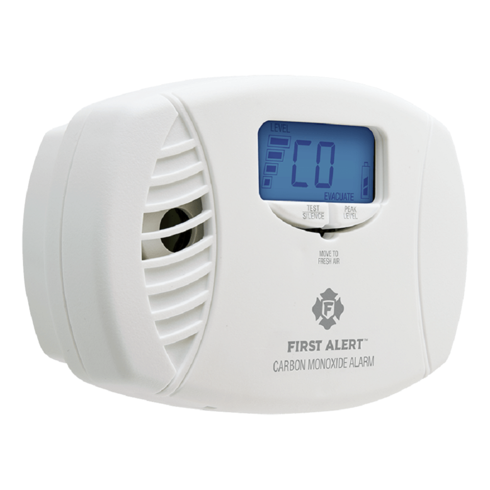 Dual-Power Carbon Monoxide Plug-In Alarm with Battery Backup and Digital Display 1039746