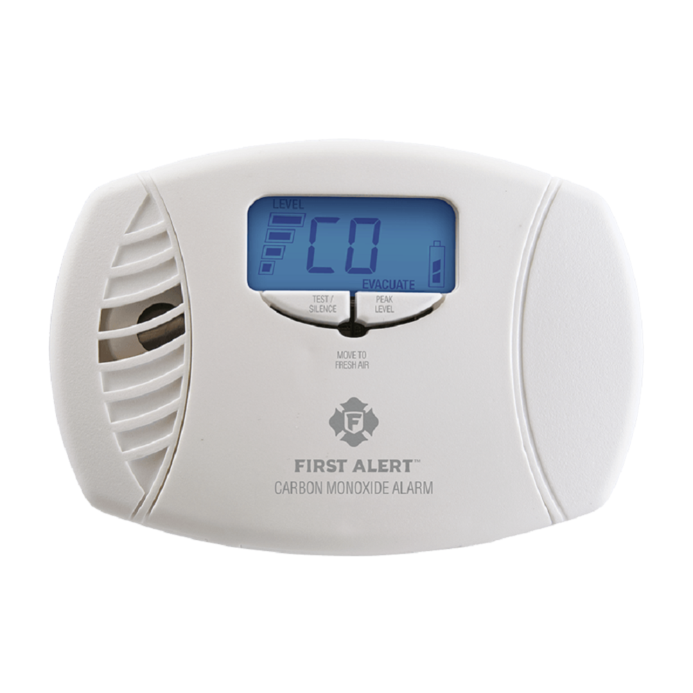 Dual-Power Carbon Monoxide Plug-In Alarm with Battery Backup and Digital Display 1039746