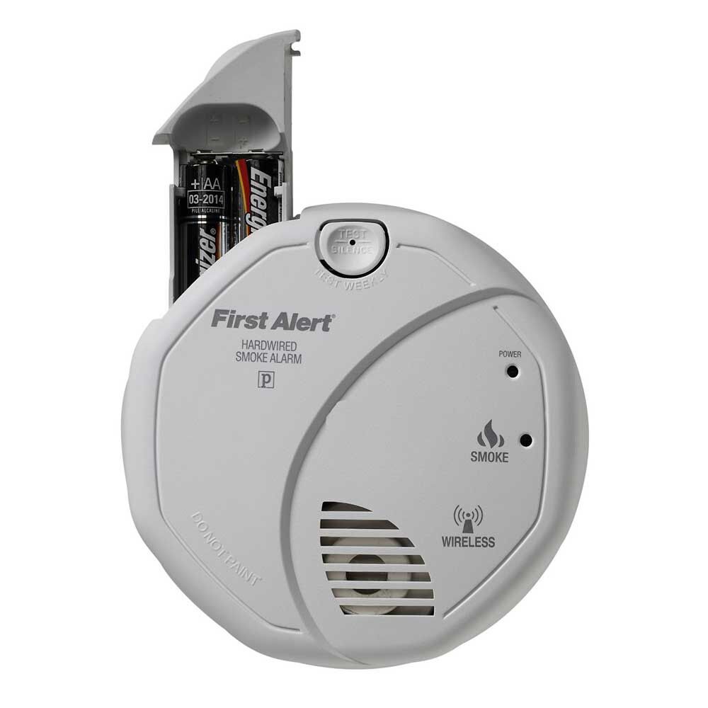 Wireless Interconnect Hardwired Smoke Alarm 1039830