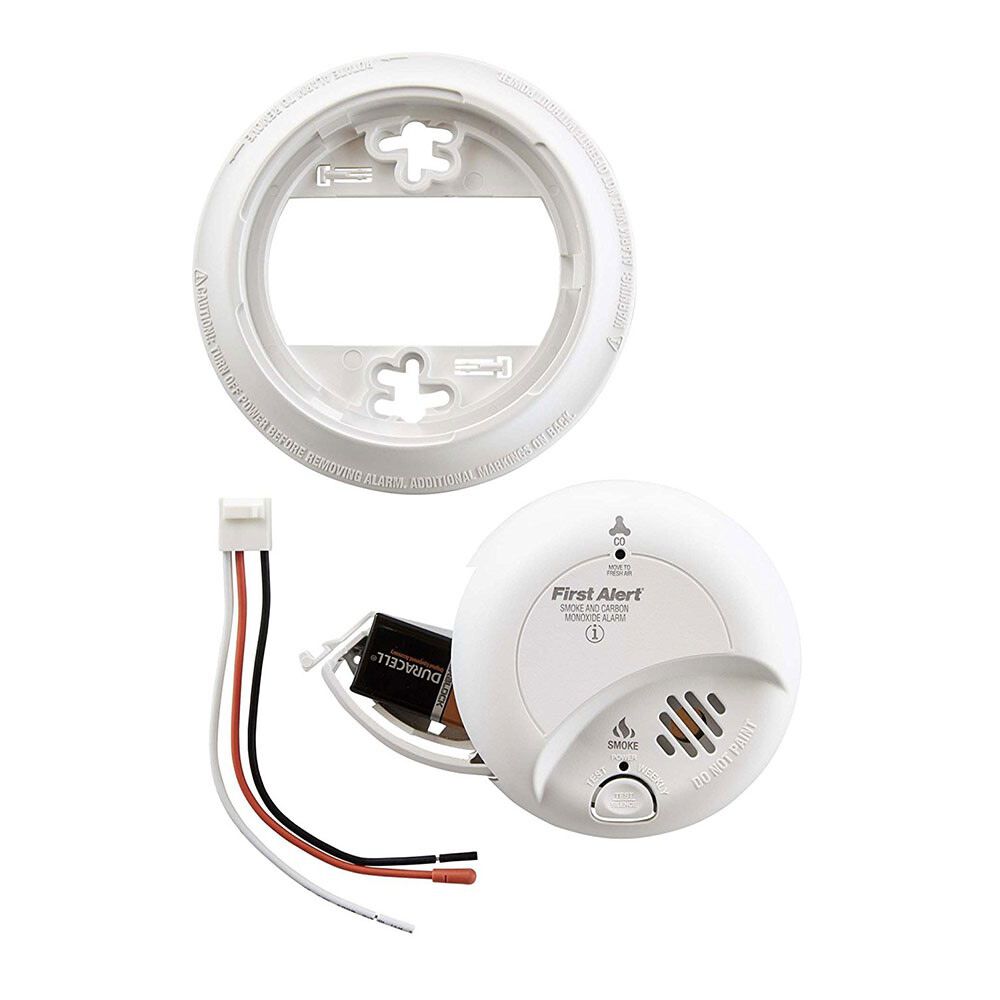 Hardwired Smoke and Carbon Monoxide Alarm with Battery Backup - Pack of 6 SC9120B6CP