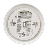 Alert Hardwired Ionization Smoke Alarm with Battery Backup 5194782