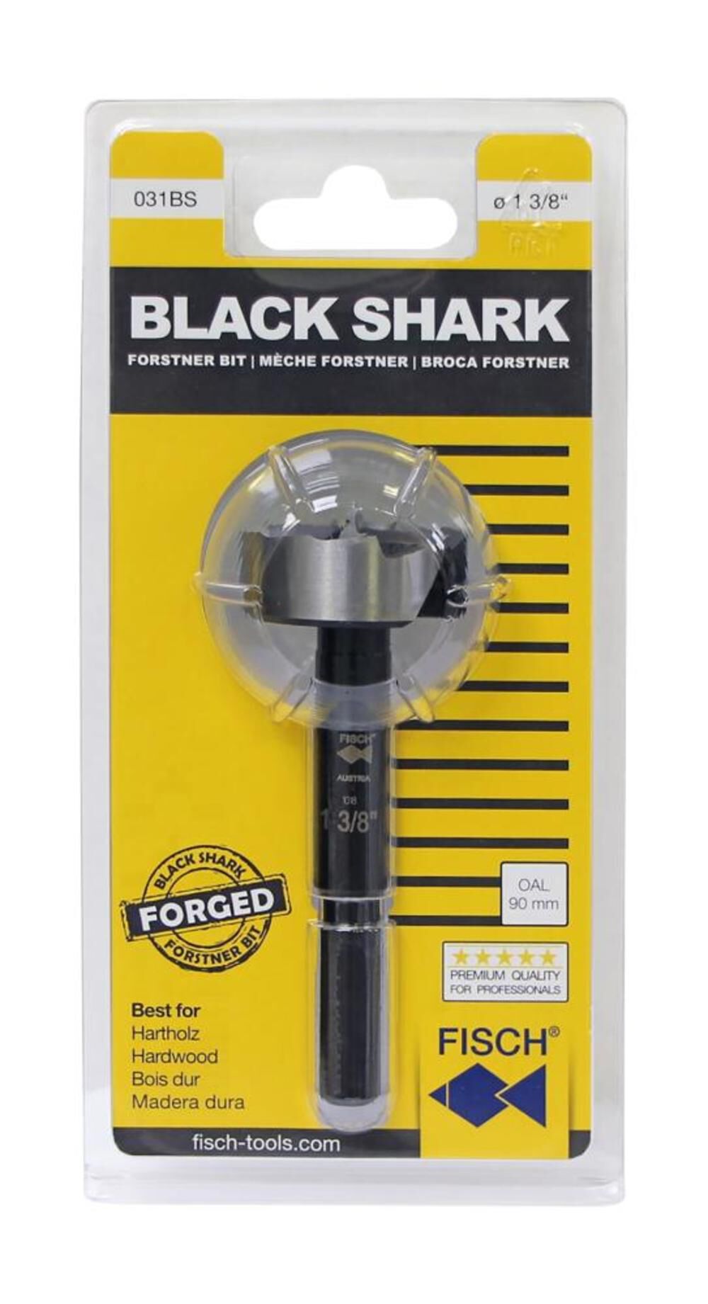 1-1/2in Diameter Black Shark Forstner Bit FSA-365839