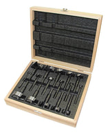 16-Piece Imperial Black Shark Forstner Bit Set With Wooden Box FSA-367208