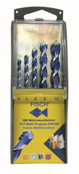 5 Piece Multi-Purpose Drill Bit Set FSP-357810