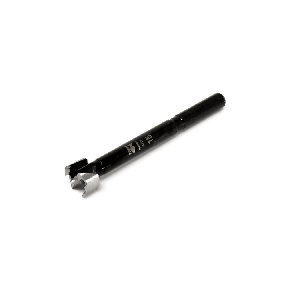 Black Shark Forstner Bit 15mm Diameter x 8mm x 90mm Over All Length FSA-350484