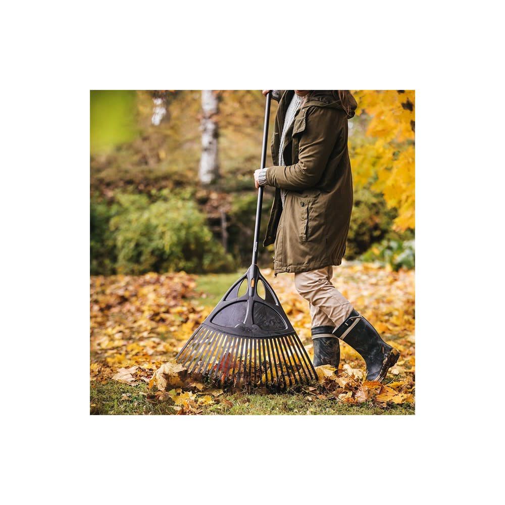 27 Tine Poly Leaf Rake with Aluminum Handle 396560-1001