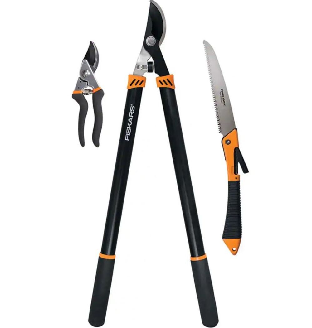 Lopper Pruner & Saw Set 3pc with Contour Grip Handle 395530-1001