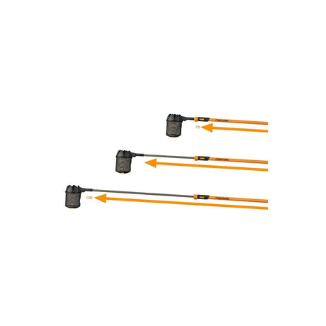 Orange/Black 7 12' Extendable Fruit Picker Tool 340160-1001