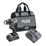 COMPACT 24-volt 1/2-in Brushless Cordless Drill (1-Battery Included, Charger Included and Soft Bag included) FX1131-1A