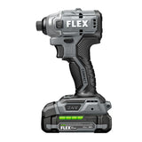 COMPACT 24-volt 1/4-in Brushless Cordless Impact Driver (1-Battery Included, Charger Included and Soft Bag included) FX1331-1A