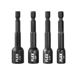 1/4-in x 2-9/16-in Nutsetter Impact Driver Bit (4-Piece) FAM10301-4