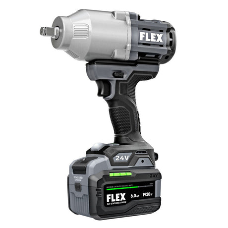 24V 1/2in High Torque Impact Wrench Stacked-Lithium Kit FX1471-1H