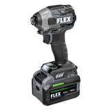 STACKED LITHIUM 24-volt 1/4-in Brushless Cordless Impact Driver (1-Battery Included, Charger Included and Hard Case included) FX1371A-1H