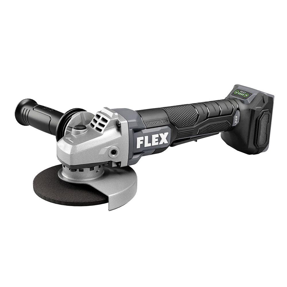 5-in 24-volt Paddle Switch Brushless Cordless Angle Grinder (Tool Only) FX3171A-Z