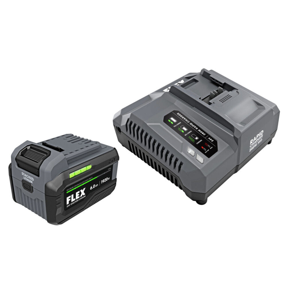 24-V Lithium-ion Battery and Charger (6 Ah) FX0421-1H