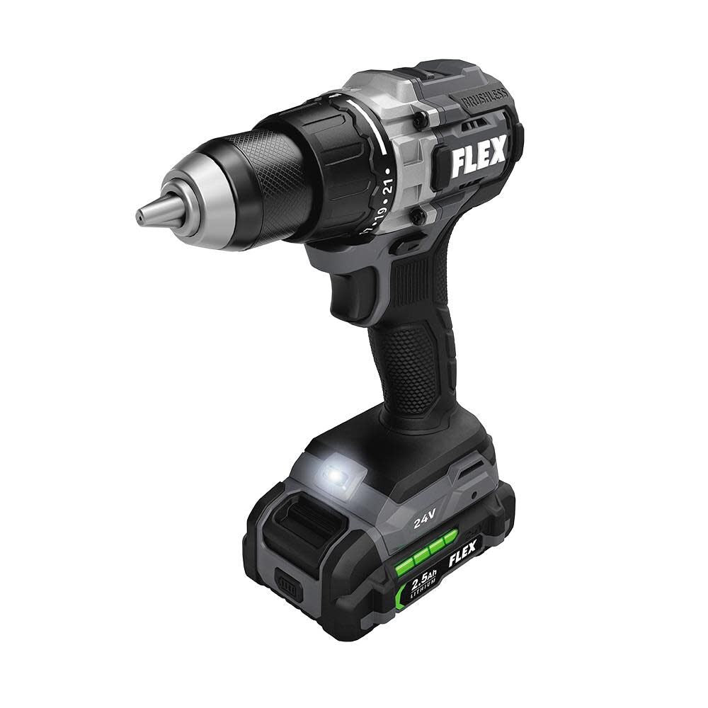 24V Drill Driver and 1/4in Impact Driver Kit FXM201-2A