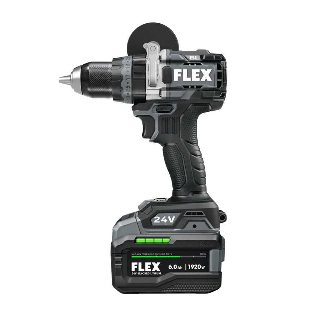 1/2-in 24-volt Variable Speed Brushless Cordless Hammer Drill (1-Battery Included) FX1271T-1H