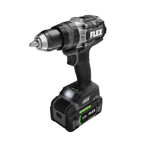 24V Hammer Drill With Turbo Mode and Quick Eject Impact Driver Kit FXM202-2B