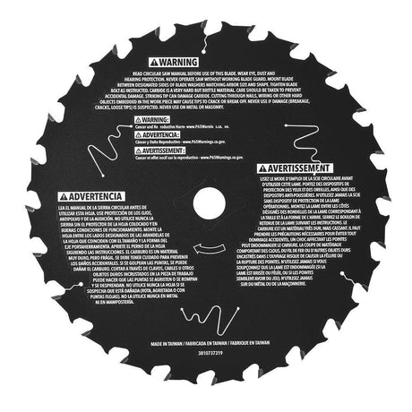 7-1/4-in 24-Tooth Rough Finish Carbide Circular Saw Blade FA201001