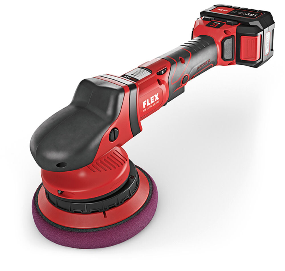 Cordless Random Orbital Polisher with Batteries and Charger 459542