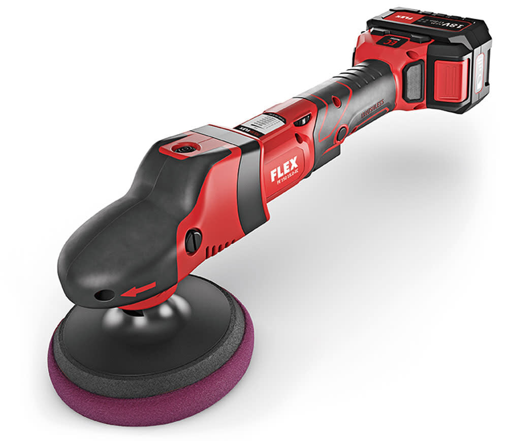 Cordless Rotary Polisher with Batteries and Charger 459569