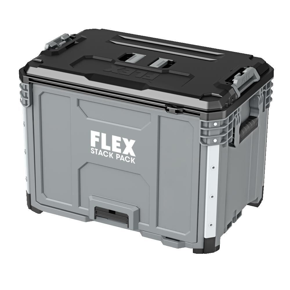 STACK PACK 15.1-in W x 16.3-in H x 22-in D Gray Polypropylene Tool Box FS1107