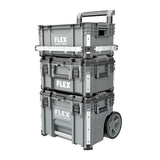 STACK PACK 15.4-in W x 10.3-in H x 21.9-in D Gray Polypropylene Tool Box FS1104