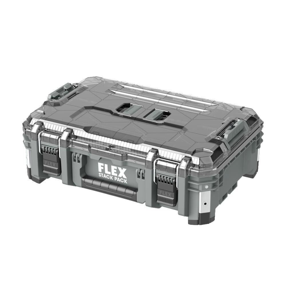 STACK PACK 15.6-in W x 8-in H x 22-in D Gray Polypropylene Tool Box FS1303