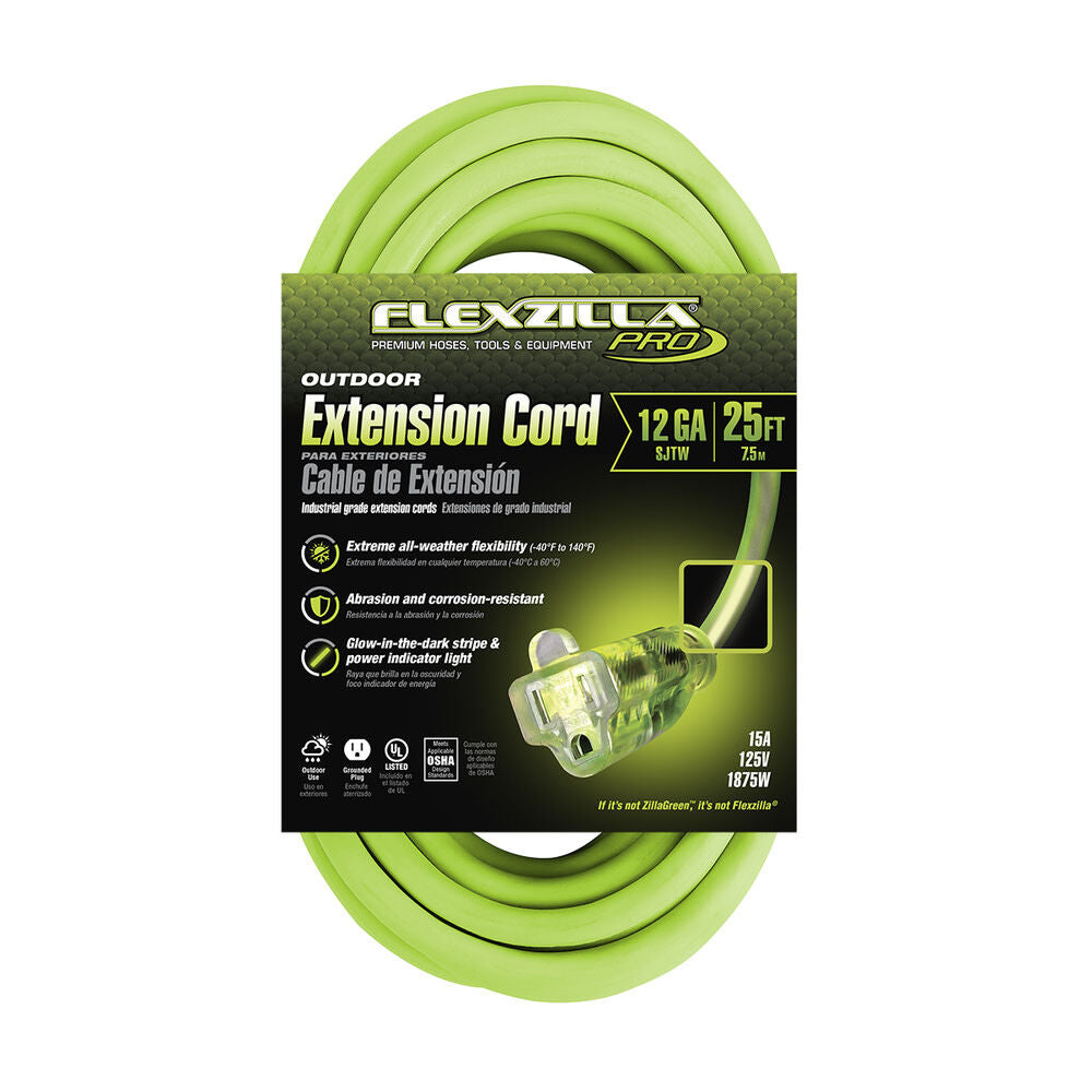 25 ft. Pro Extension Cord 12/3 AWG FZ512825