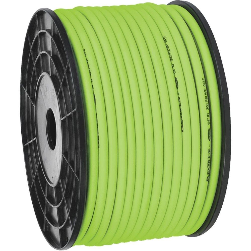 Pro Air Hose 1/4in x 250' with Plastic Spool in ZillaGreen HFZ14250YW